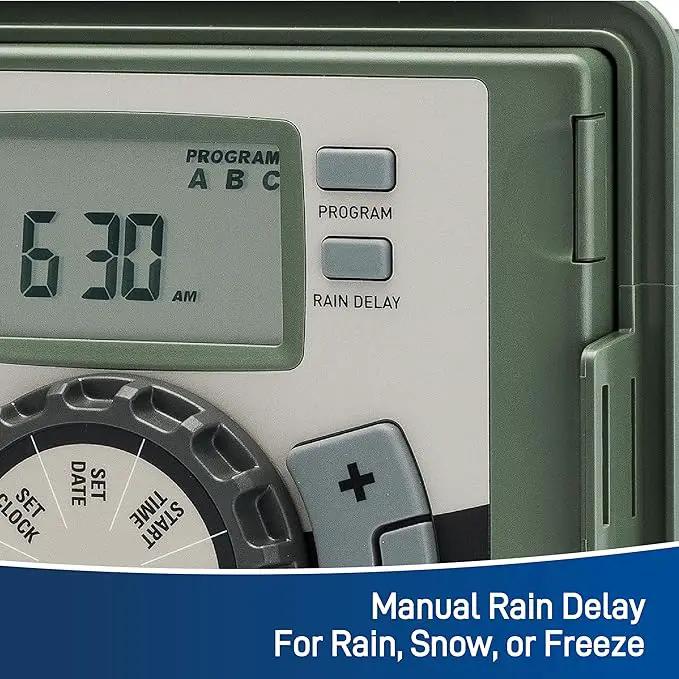 Orbit 57899 9-Station Outdoor Swing Panel Sprinkler System Timer by GreenHaven Gardens