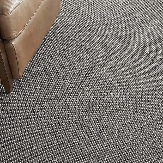 Nourison Positano Indoor-Outdoor Charcoal 9' x 12' Area Rug, Easy Cleaning, Non Shedding, Bed Room, Living Room, Dining Room, Backyard, Deck, Patio (9x12) by GreenHaven Gardens