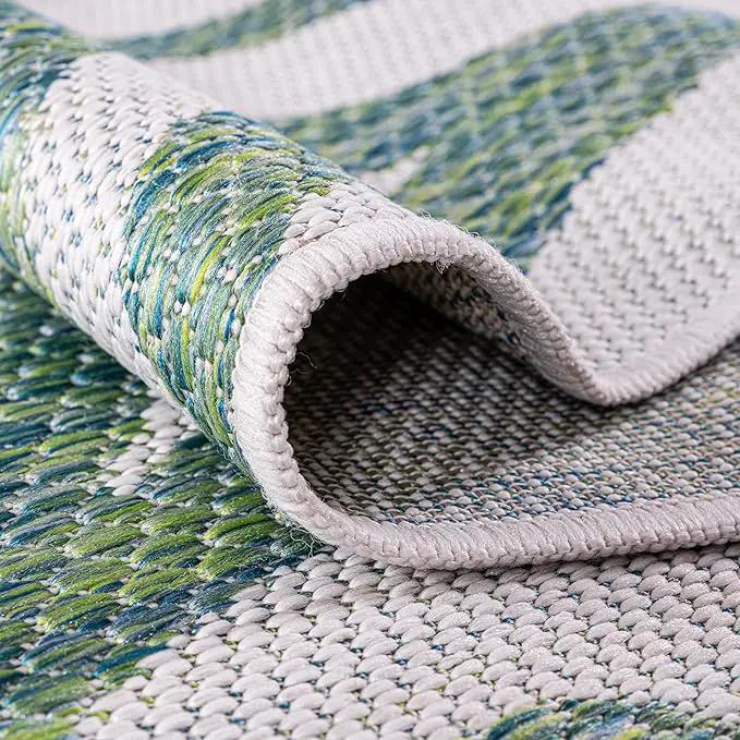 Keen Home Design Terrace Outdoor Throw Rug - 3x5 Washable Indoor/Outdoor Rug for Patio, Kitchen, Balcony, Beach, Garden, Deck and Porch, Size: 3'x5' by GreenHaven Gardens