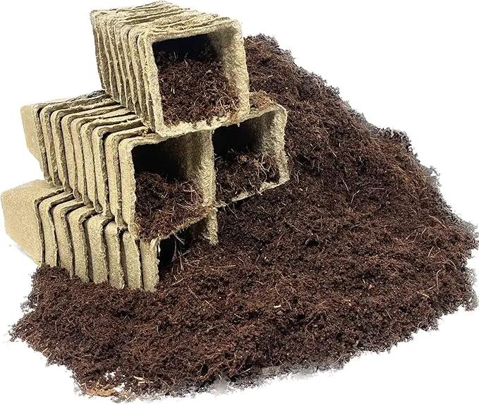 Seed Needs, Culinary Herb Seed Packet Collection Seed Starting Bundle (Includes 12 Individual Seed Packets, 36 Starter Pots & 1 Expandable Coco Coir Brick) Heirloom, Non-GMO, Untreated by GreenHaven Gardens