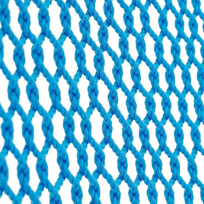 Lazy Daze Hammocks 10.5 FT Double 2 Person Caribbean Rope Hammock, Hand Woven Polyester Hammock with Spreader Bars, for Outside Outdoor Backyard Patio Poolside,450 LBS Capacity,SkyBlue by GreenHaven Gardens