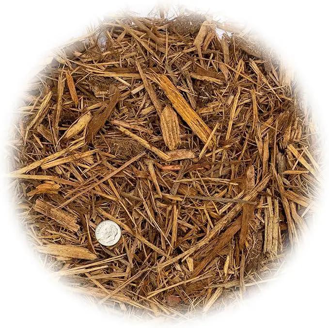 Premium Eucalyptus Mulch by Gardenera - Beautify Your Garden and Promote Sustainable Landscaping - 5 QUARTS by GreenHaven Gardens