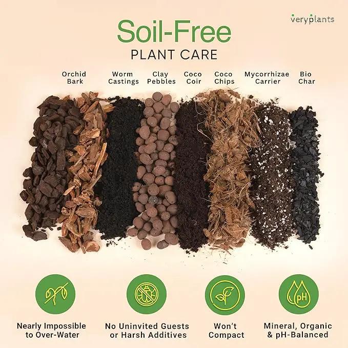 Molly's Aroid Mix - Premium Soilless Chunky Potting Mix for Tropical and Indoor Plants - Contains Orchiata Bark, Coco Chips, Worm Castings, Horticultural Charcoal, Mycorrhizae 10 Dry Quarts by GreenHaven Gardens