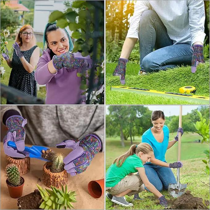 Gardening Gloves for Women and Men,Garden Gloves with Touch Screen, Thorn Proof Puncture Resistant Working Gloves, Gardening Gifts for Women, Size Large by GreenHaven Gardens