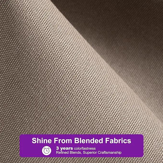 PURPLE LEAF 10' X 13' Patio Umbrella Large Rectangle Outdoor Aluminum Cantilever Umbrella with 3-Year Fade Resistance Recycled Fabric and 360-degree Rotation for Deck Pool Garden, Ash Mocha by GreenHaven Gardens