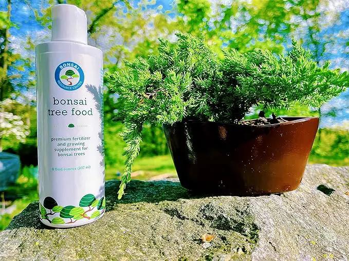 Bonsai Tree Food | Premium, Gentle Liquid Fertilizer for Healthy Growth, Strong Stems and Beautiful Blooms | 3-3-3 Balanced NPK Concentrate | Made in USA | 8 oz (240 ml) by GreenHaven Gardens