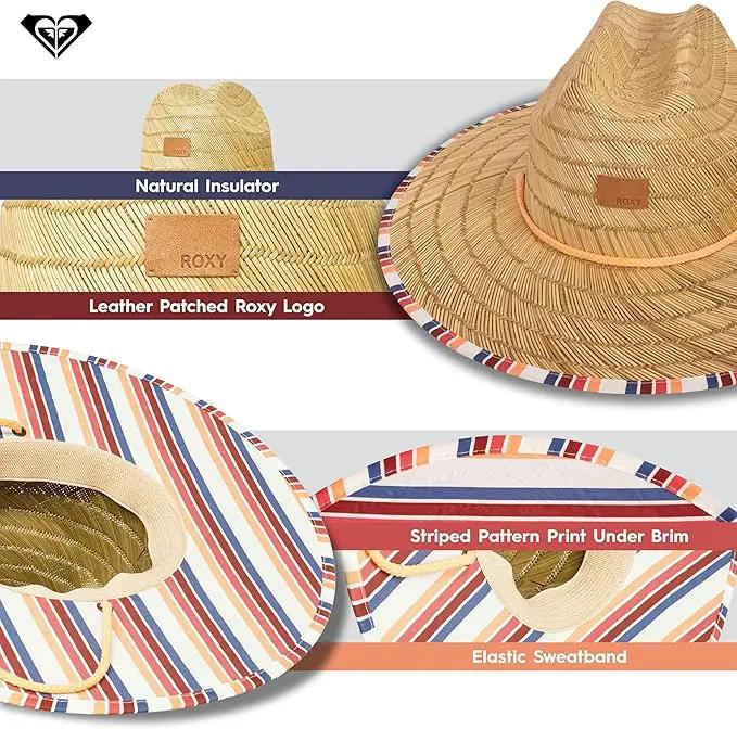 Roxy Women's Tomboy Straw Hat by GreenHaven Gardens