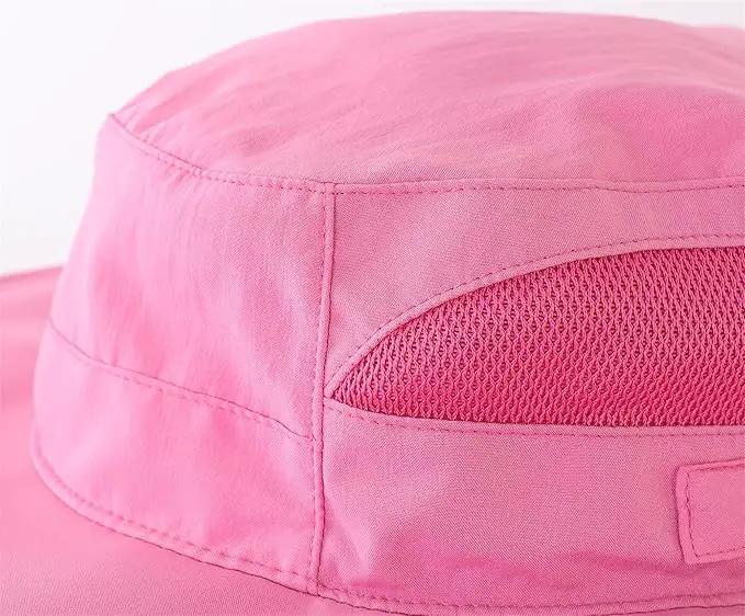 Connectyle Women's UPF 50+ Sun Hat UV Protection Wide Brim Bucket Hat Summer Beach Hats Fishing Hiking Outdoor Safari Hats by GreenHaven Gardens