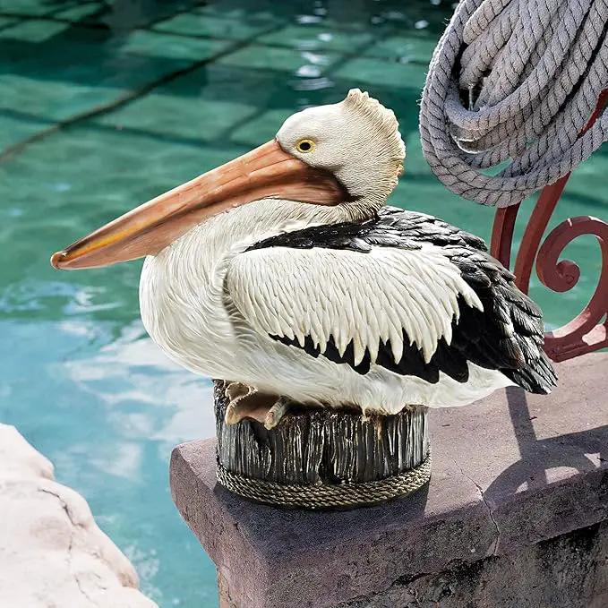 Design Toscano Dock of the Bay Pelican Statue by GreenHaven Gardens