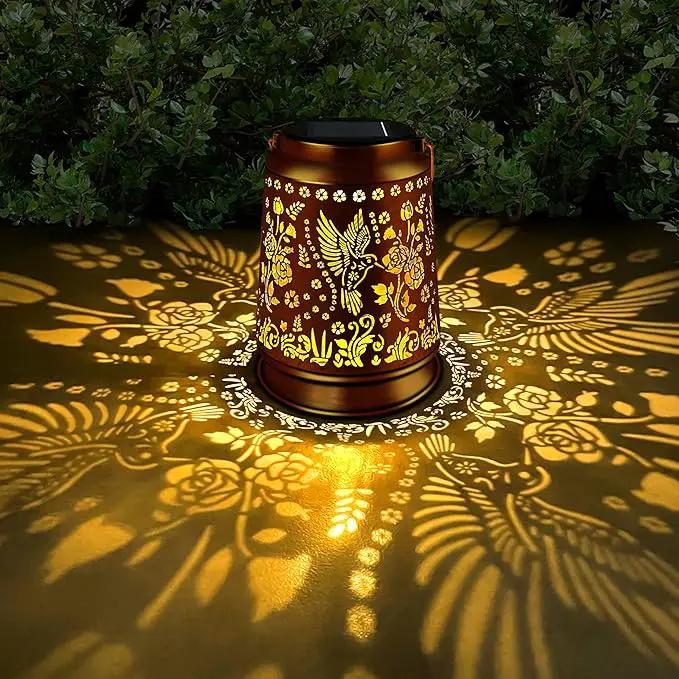KY&BOSAM Solar Hummingbird Lanterns Outdoor Waterproof,LED 300 Lumens Metal Hanging Outside Lantern Lights Decorative for Yard Backyard Porch Garden Decorations Birthday Gifts for Women Mom Grandma by GreenHaven Gardens