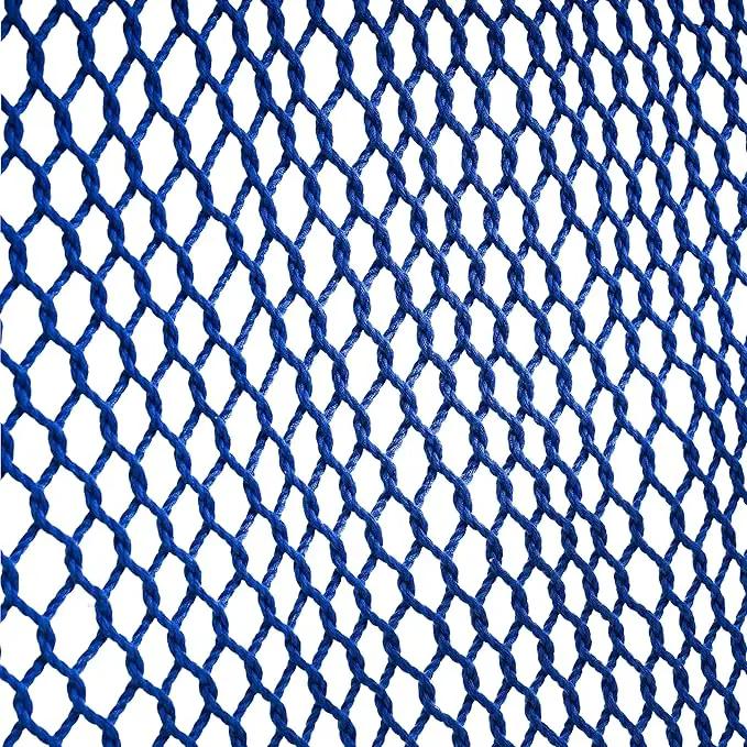Lazy Daze Hammocks 10.5 FT Double 2 Person Caribbean Rope Hammock, Hand Woven Polyester Hammock with Spreader Bars, for Outside Outdoor Backyard Patio Poolside,450 LBS Capacity, Blue by GreenHaven Gardens