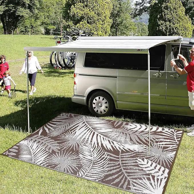 HiiARug Outdoor Rug 5x7Ft Outdoor Plastic Straw Rug Waterproof Outdoor Rugs for Patios Clearance Reversible Patio Mat Outdoor Carpet for Patio Camping Porch Deck RV Camper Backyard by GreenHaven Gardens