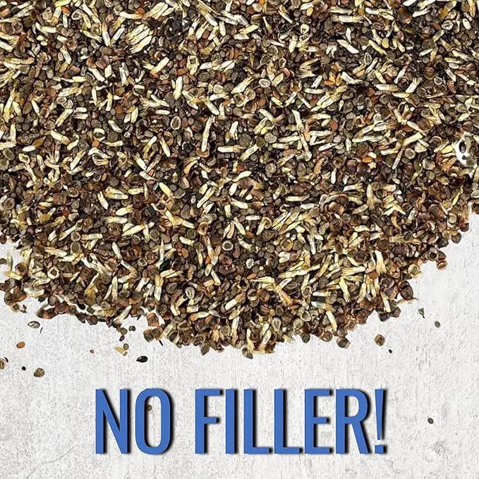 Seed Needs Low Growing Wildflower Flower Seeds for Planting | 2 Packs (1 Ounce Each) Mixture/Blend 17 Varieties | Resealable Package Multicolored Blooms Open Pollinated Mixed Species | Bulk by GreenHaven Gardens