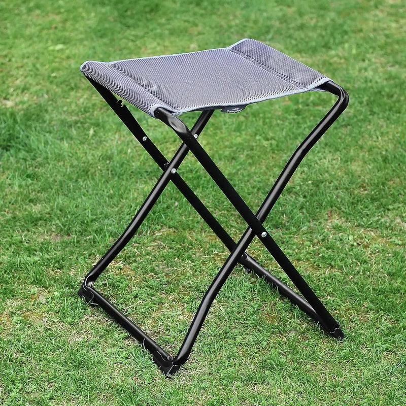 SUNNYFEEL 3 in 1 Folding Camping Table and Stool, Footrest, Lightweight Up to 300 LBS, Easy to Carry, Portable Camp Stool for Beach, Fishing, Trip, Picnic, Lawn, Concert Outdoor by GreenHaven Gardens