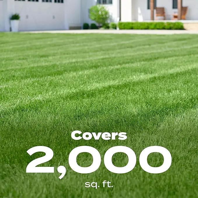 Scotts Liquid Green Max Lawn Food: 2,000 sq. ft., 2-in-1 Fertilizer and Iron Supplement, Use on Any Grass Type, 32 oz. by GreenHaven Gardens