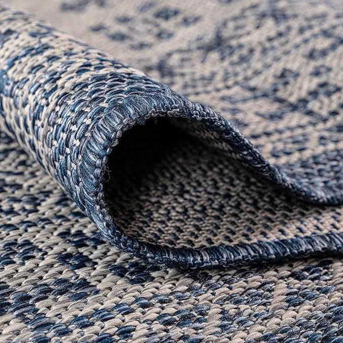 Keen Home Design Terrace Outdoor Throw Rug - 3x5 Washable Indoor/Outdoor Rug for Patio, Kitchen, Balcony, Beach, Garden, Deck and Porch, Size: 3'x5' by GreenHaven Gardens