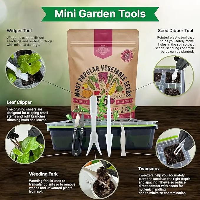 55 Vegetable Seeds Variety Pack - 35,600+ Non-GMO Heirloom Seeds for Planting Vegetables and Fruits in Individual Seed Packets, Home Garden Seeds for Hydroponic, Indoor and Outdoors Gardening by GreenHaven Gardens
