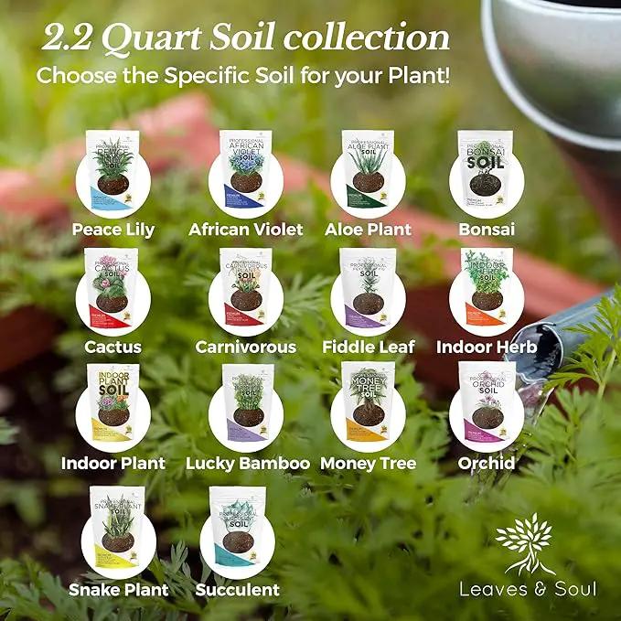 Large Bonsai Soil Premium All Purpose Blend | Pre-Mixed Ready to Use for Plant Support and Fast Drainage | Lava, Limestone Pearock, Calcined Clay and Pinebark | Extra Large 8.2 Quarts | Made in USA by GreenHaven Gardens