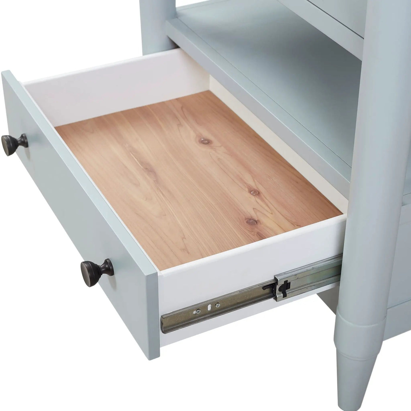 Open Nightstand With 2 Drawers by Unique Piece Furniture