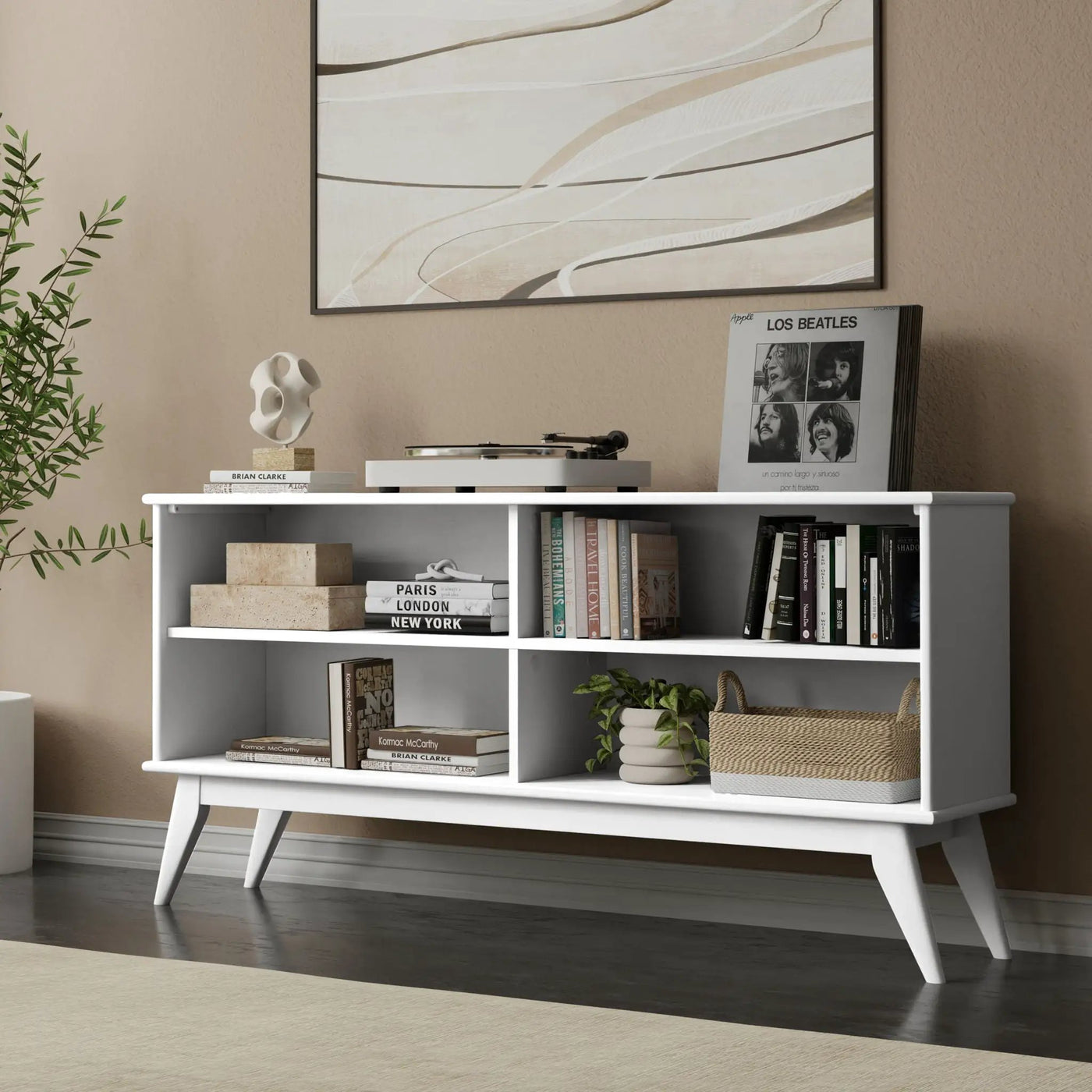 Draper - Handcrafted Low Bookcase by HouseOfZazla