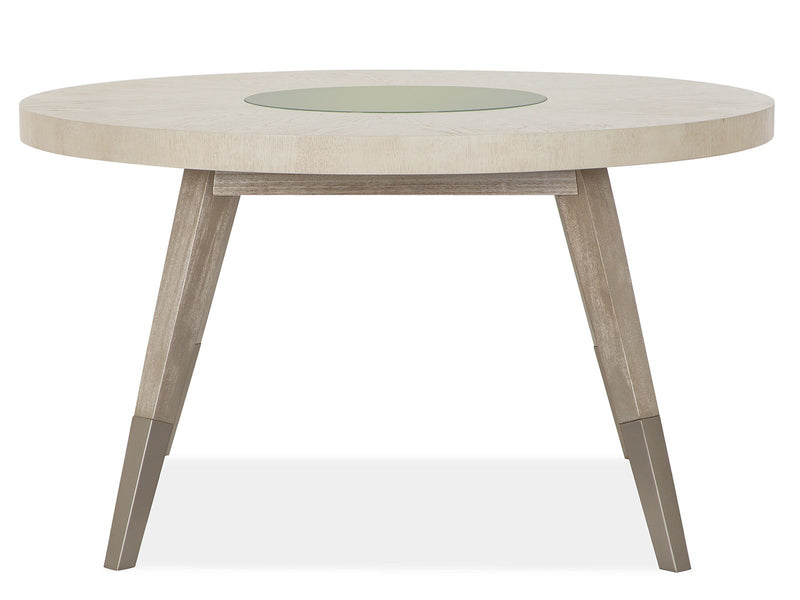 Lenox - Round Dining Table - Warm Silver, photo 3 of 7