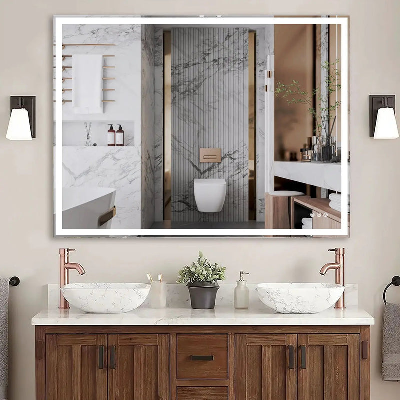 48x36 inch LED Bathroom Vanity Mirror by HouseOfZazla
