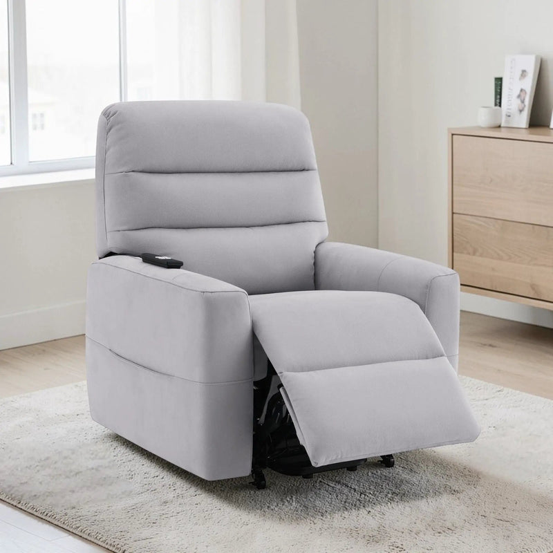 Freddie - Power Motion Recliner With Lift - Gray by Unique Piece Furniture