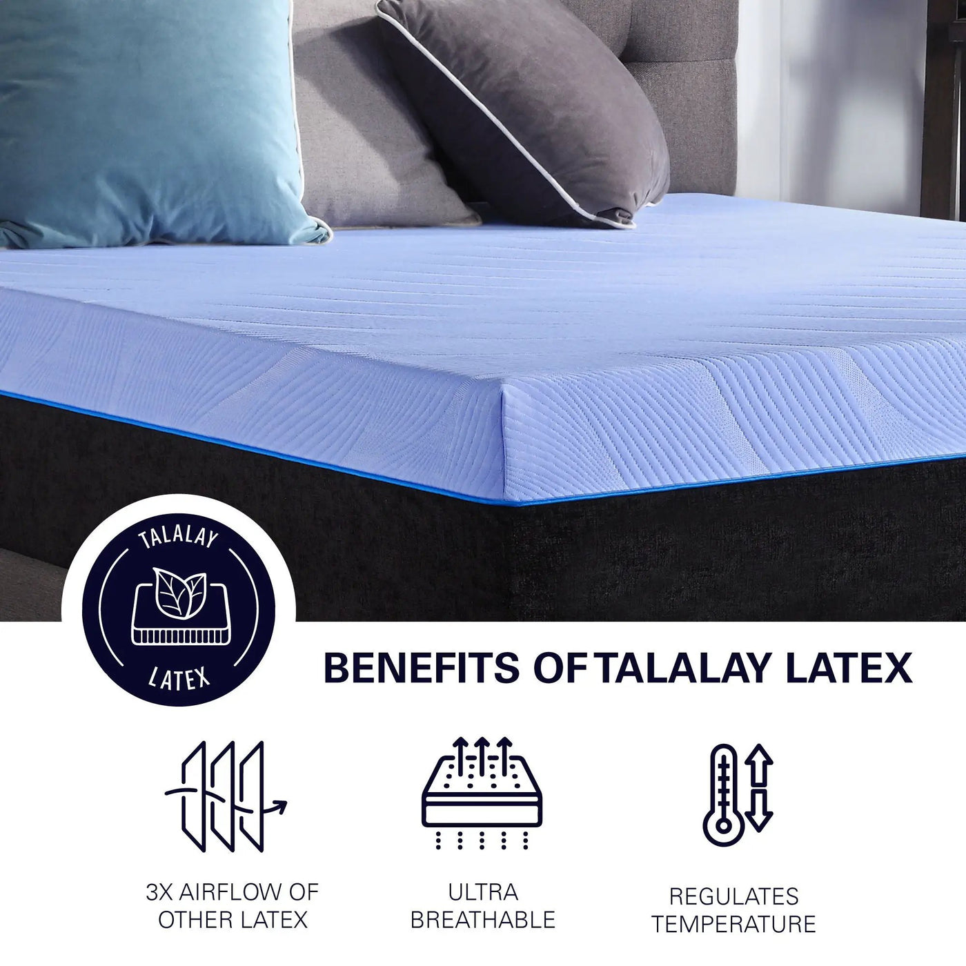 12" Refresh Hybrid Cooling Fast Responding Latex Foam And Coil Mattress by HouseOfZazla