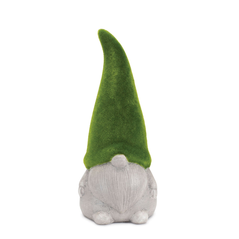 Mossy terra cotta gnome (set of 2), photo 3 of 4