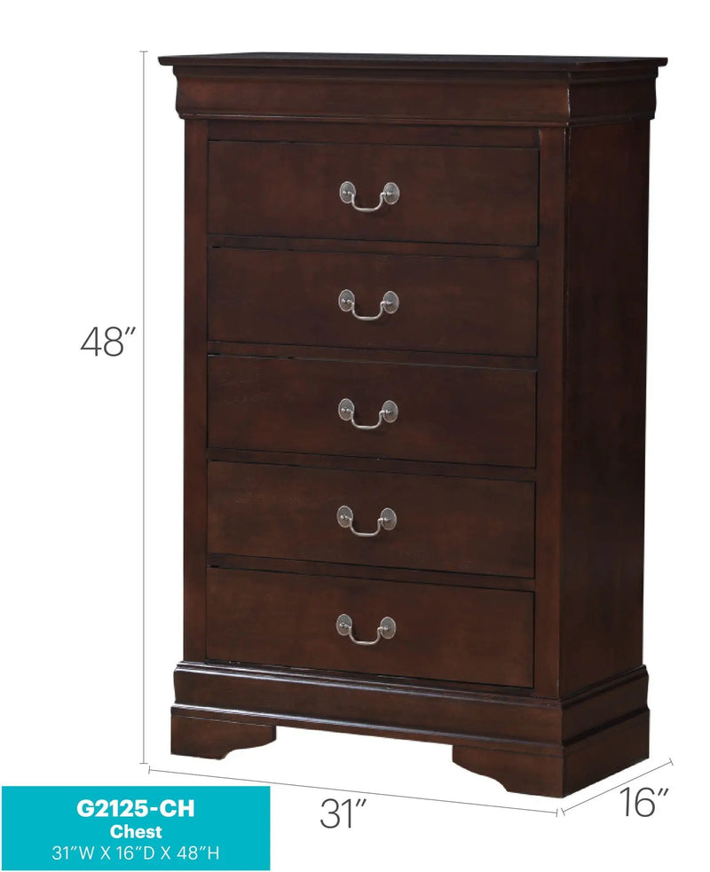 Louis Phillipe - Accent Chest by Unique Piece Furniture