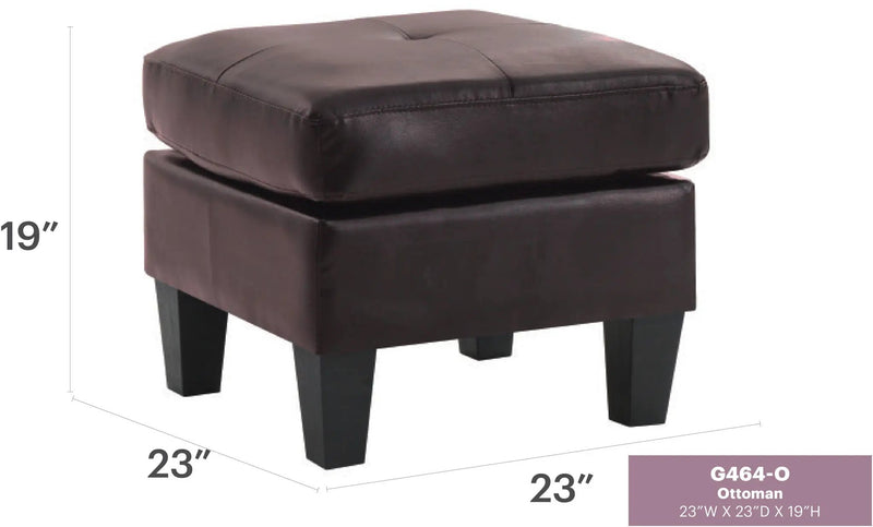 Casual Ottoman For Stylish Spaces by Unique Piece Furniture