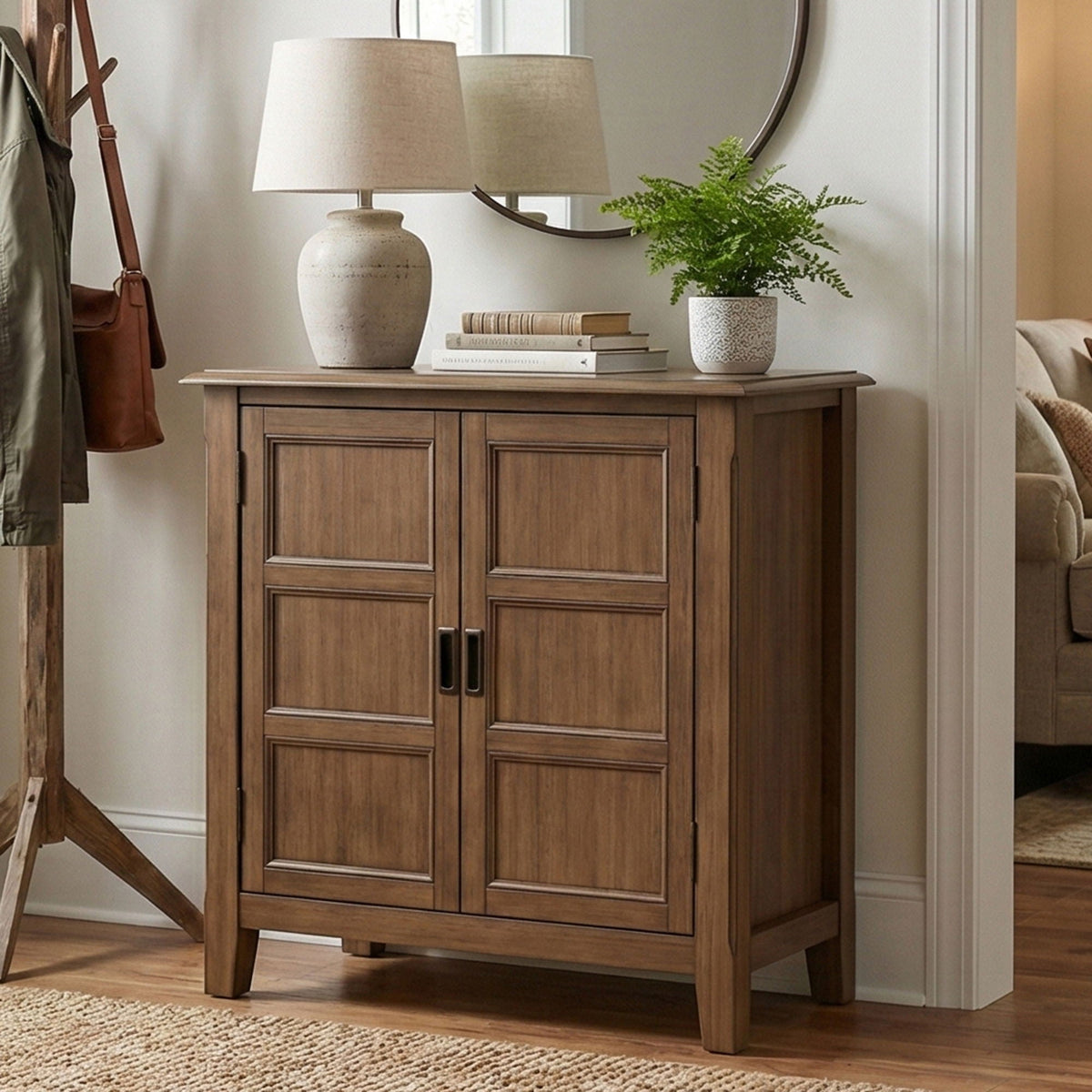 Handcrafted Low Storage Cabinet with Adjustable Shelves - Multiple Colors, photo 30 of 40