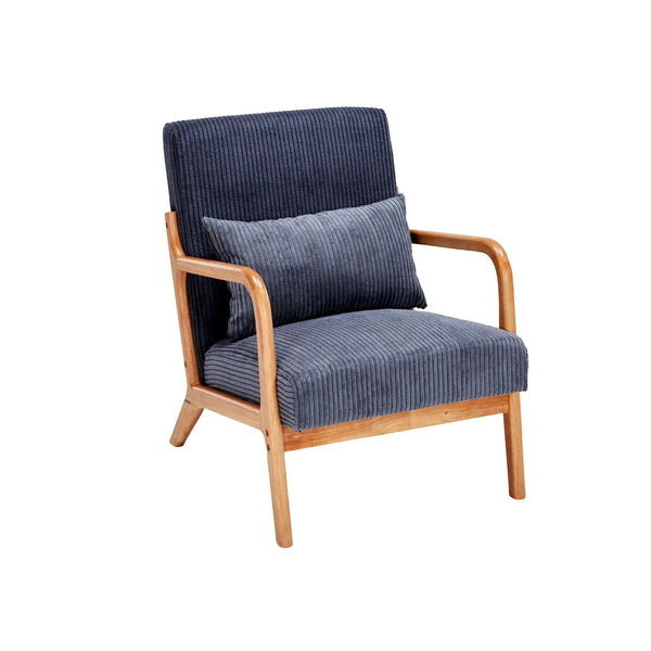 Accent Arm Chair With Pillow Upholstered, photo 2 of 21