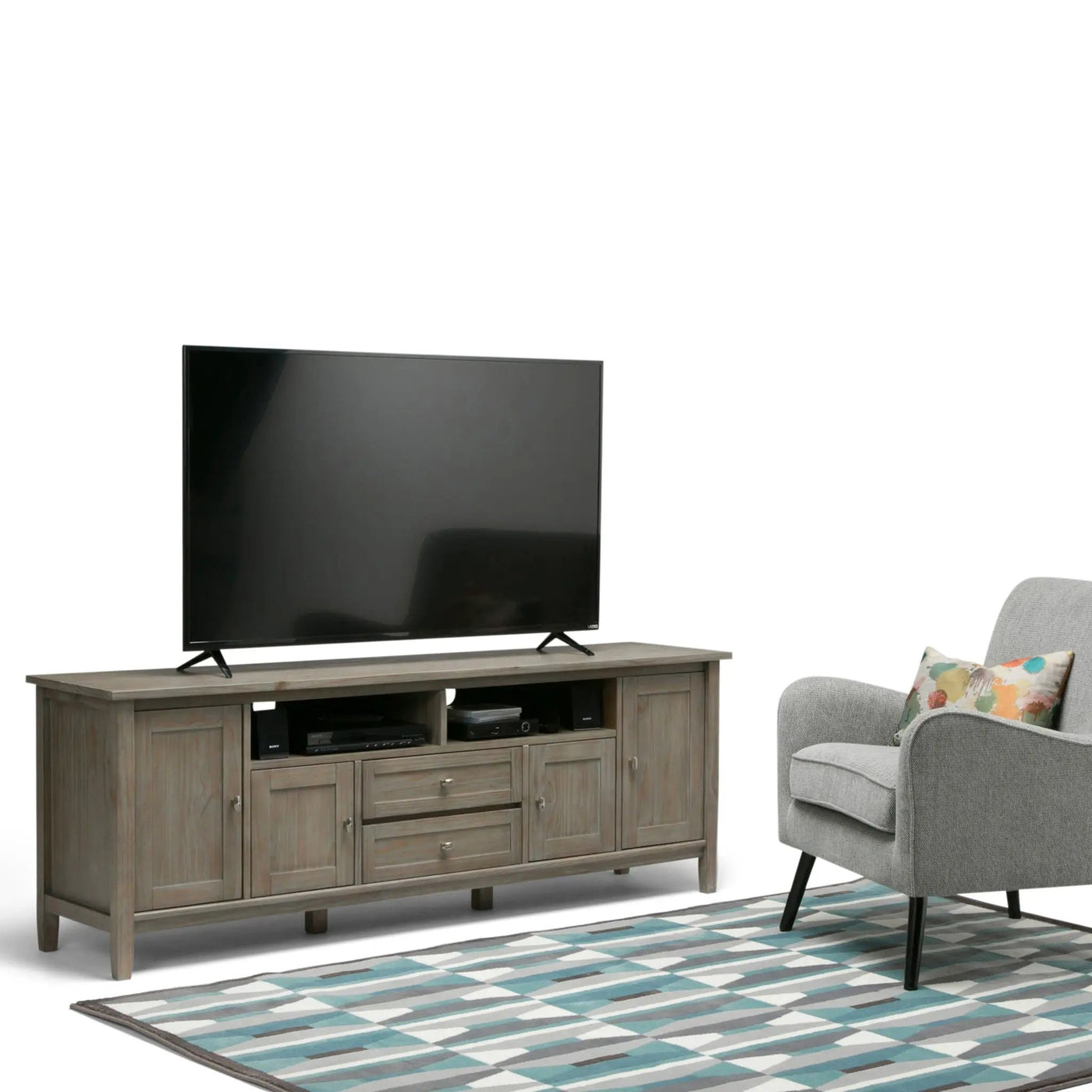 Warm Shaker - Handcrafted TV Media Stand by HouseOfZazla