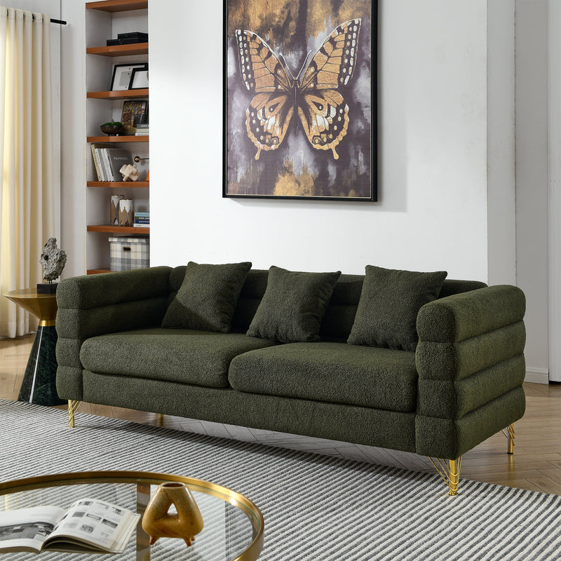 Green Teddy Sofa by BLAKHOM