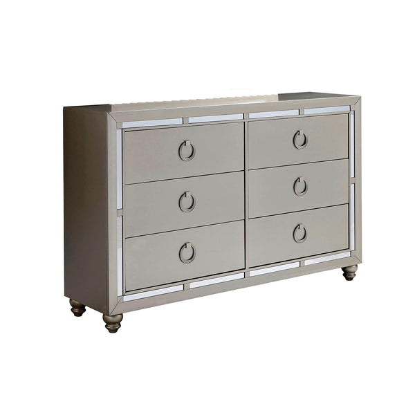Commode Chloe - Argent gemme