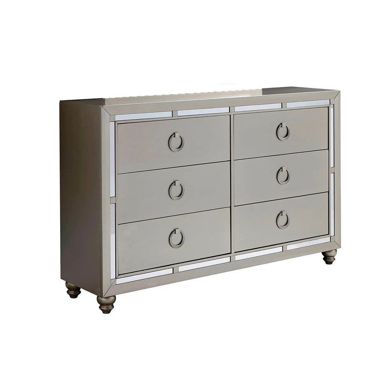 Chloe - Dresser - Gemstone Silver by HouseOfZazla