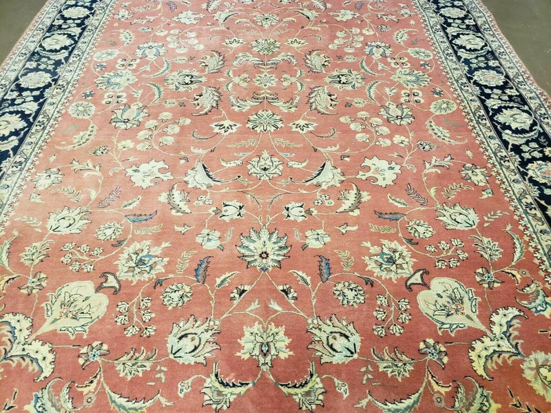6' X 9' Vintage Fine Oriental Floral Handmade Wool Rug Vegetable Dyes Red Nice by Jewel Rugs