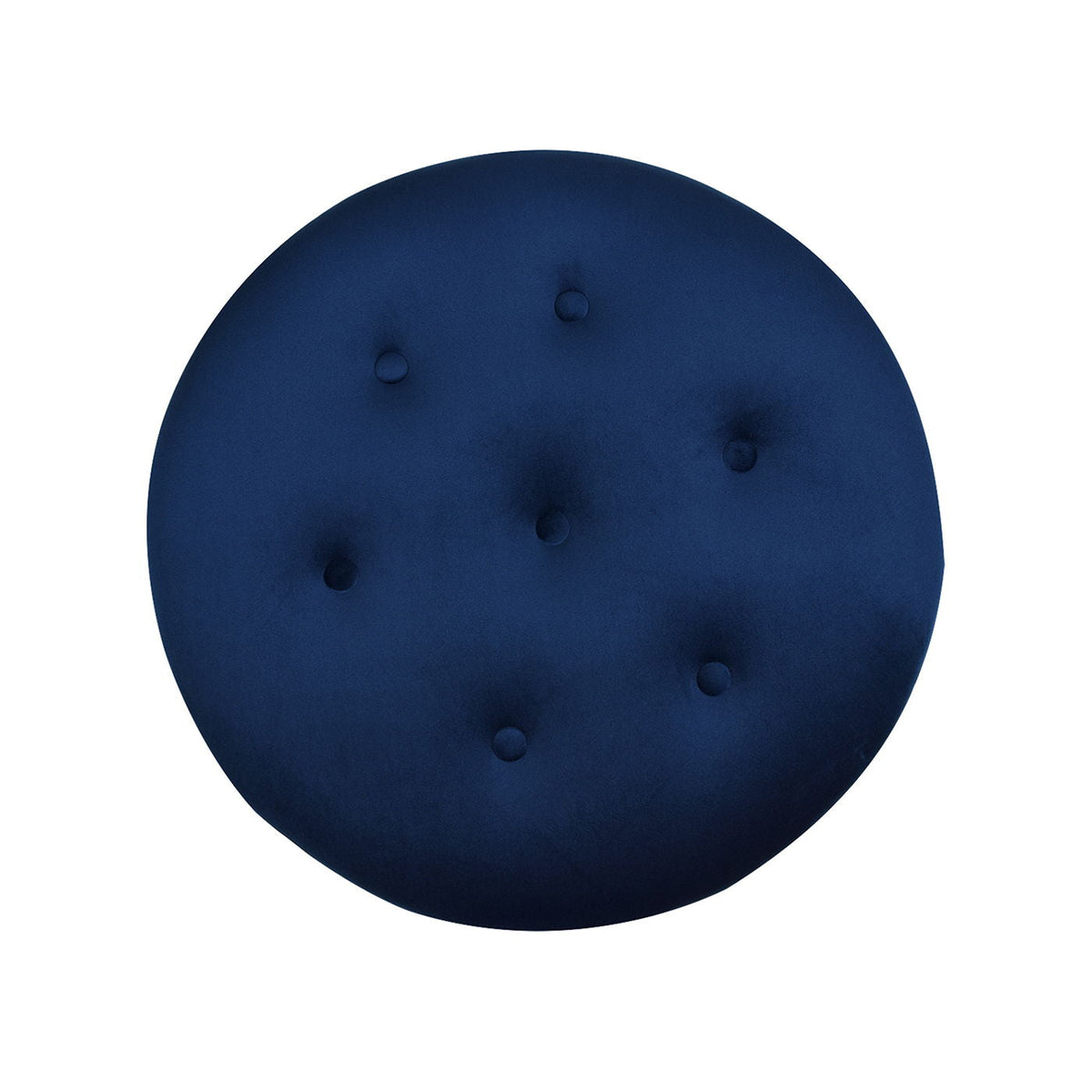 Yolanda - Round Upholstered Accent Ottoman, photo 36 of 40