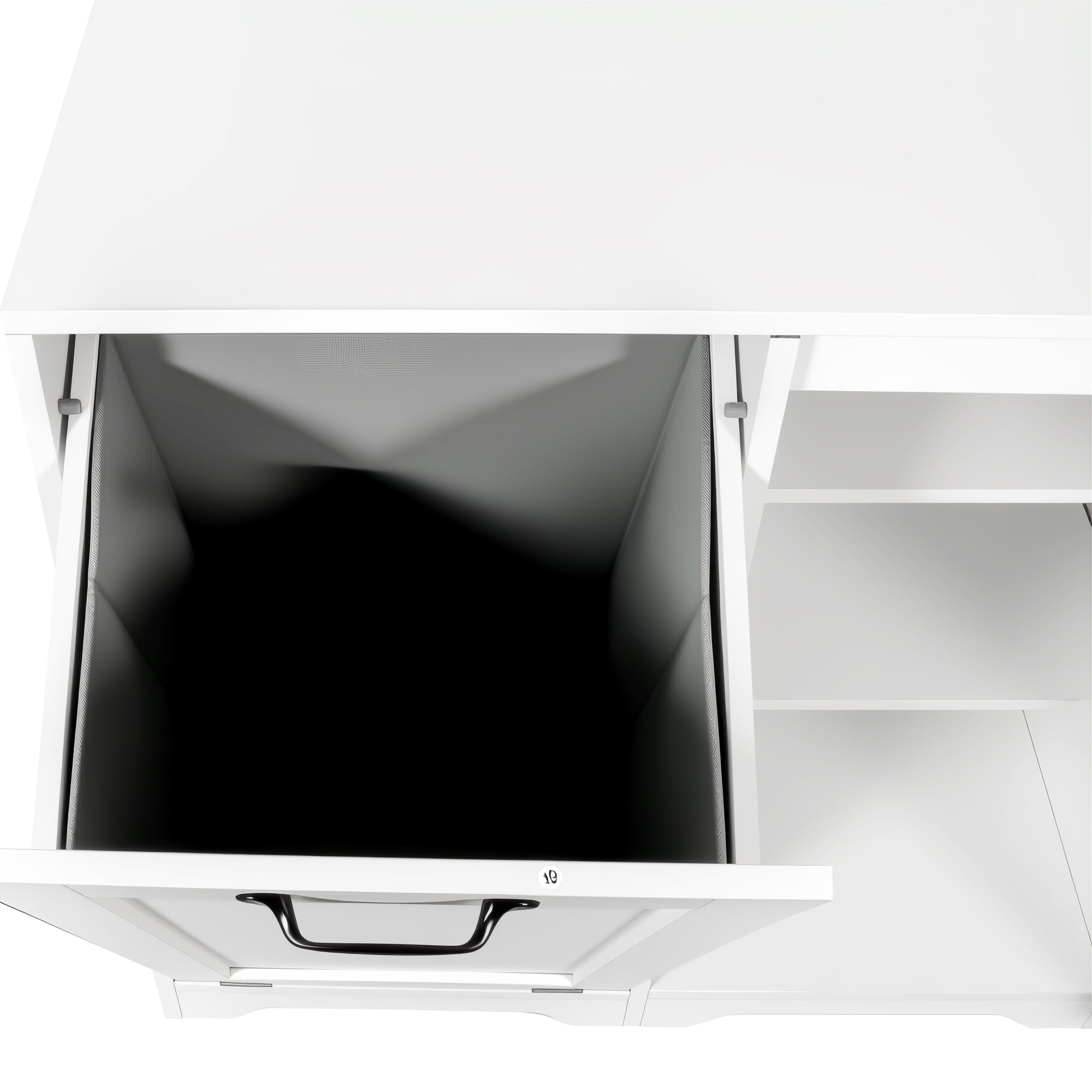 Laundry Cabinet with Tilt-Out Hamper by HouseOfZazla