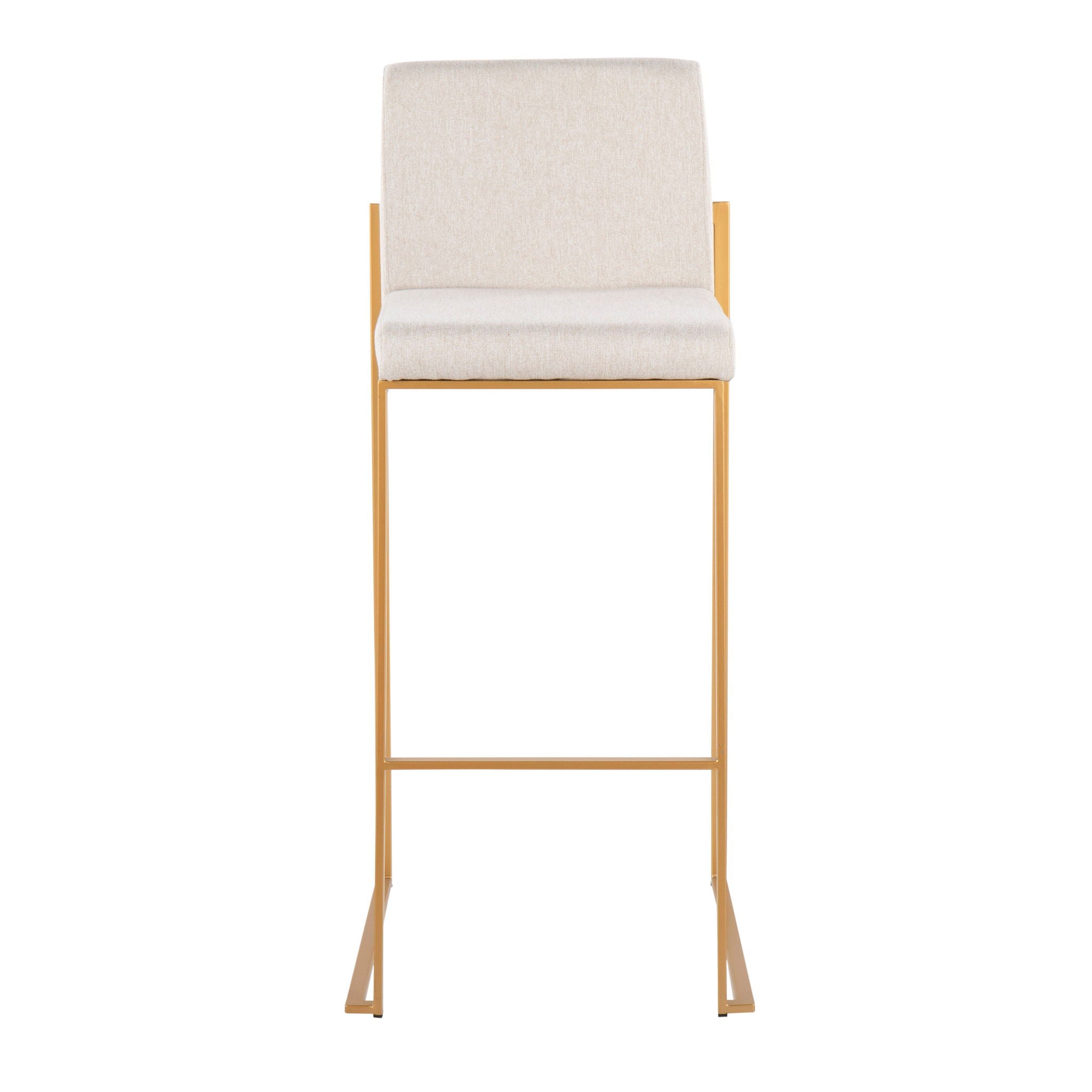 Fuji - Contemporary Design High Back Barstool by Unique Piece Furniture