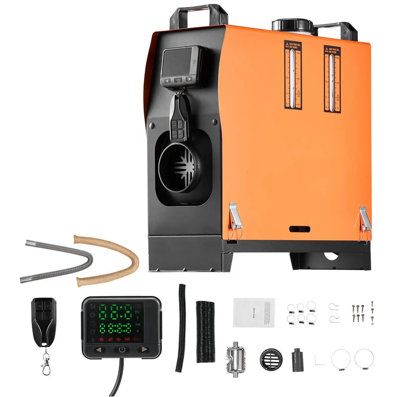 Diesel Air Heater Diesel Parking Heater 8 kW DC 12-24V with Remote Control by HouseOfZazla