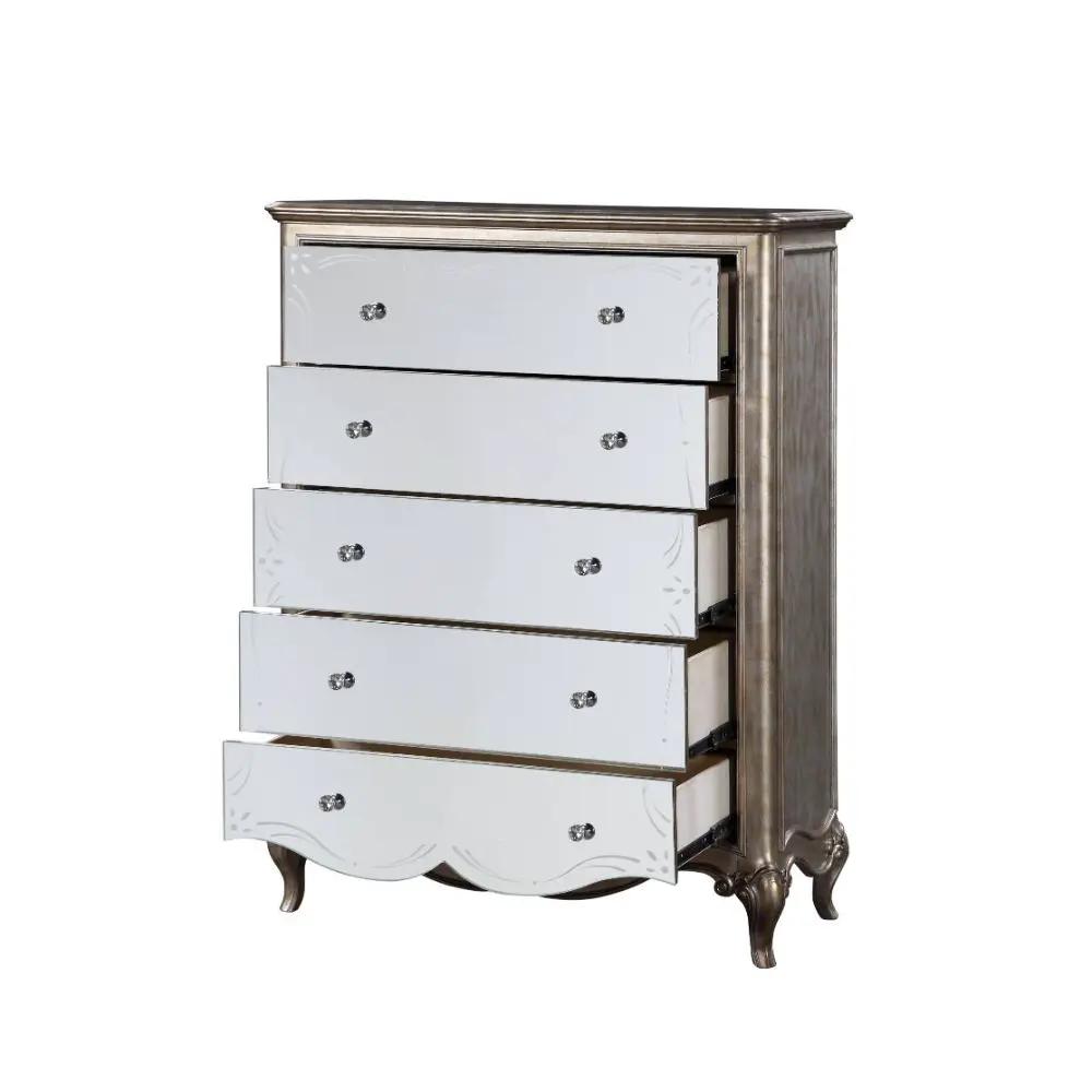 Esteban - Chest - Antique Champagne by Unique Piece Furniture