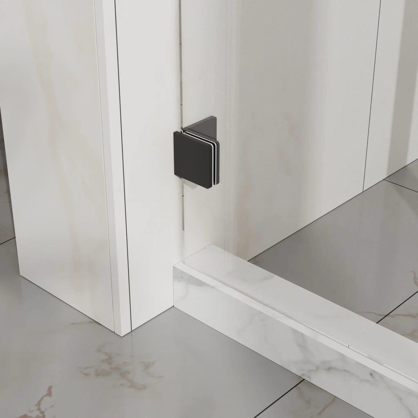 Frameless Tub Sliding Shower Door With Easy Clean Coating by HouseOfZazla