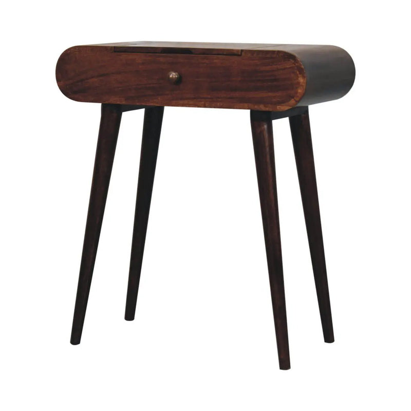 Mini Dressing Table With Foldable Mirror by HouseOfZazla