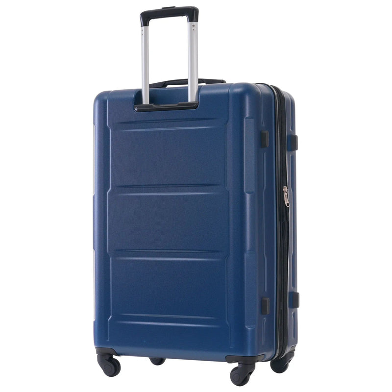 2 Piece Luggage Set With Bags Expanable Spinner Wheels ABS Lightweight Suitcase With Tsa Lock 20" / 24" by HouseOfZazla