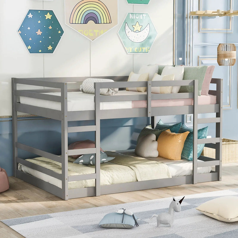 Solid Construction, Bunk Bed With Ladder by Unique Piece Furniture