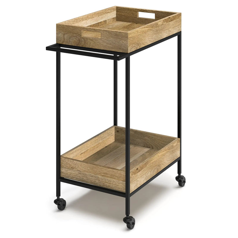Simons - Bar Cart - Natural by Unique Piece Furniture