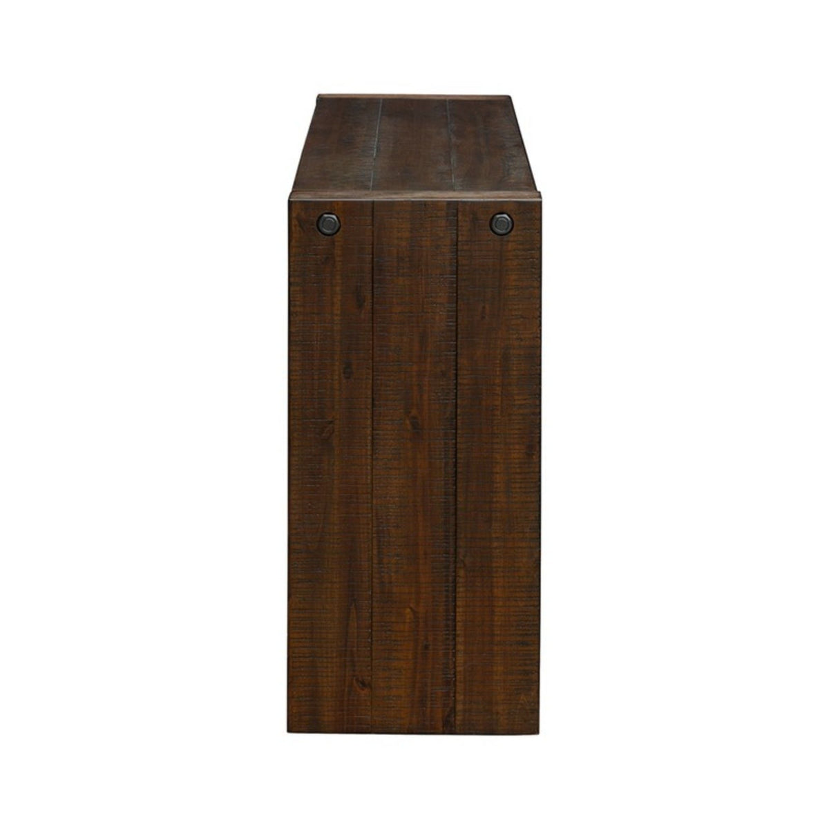Modern Design Console Table with Solid Wood Construction - Light or Dark Brown, photo 18 of 30
