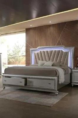 Kaitlyn Bed With LED & Storage by HouseOfZazla
